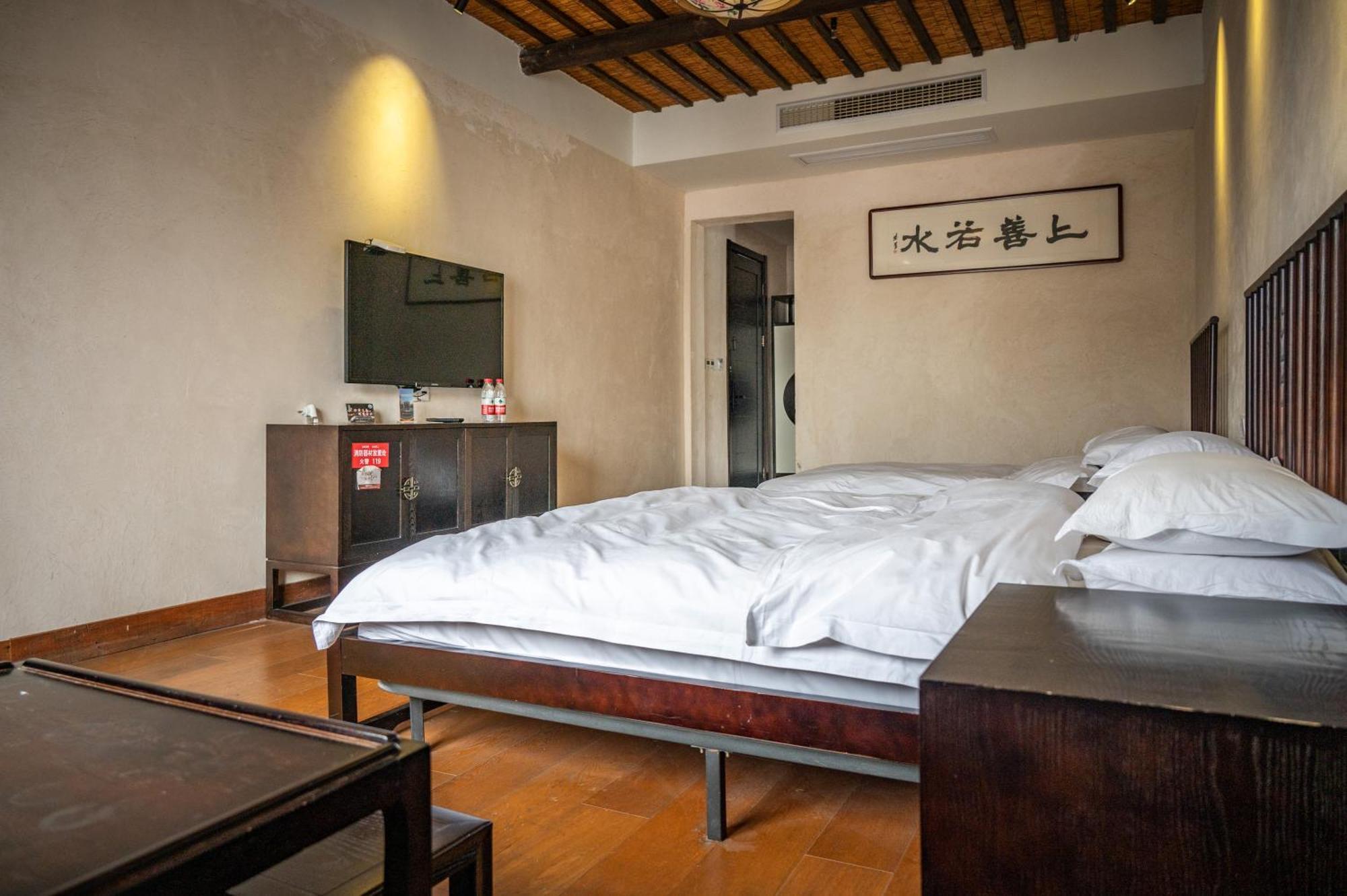 Tingjian Musu Private Soup Design Homestay - South Gate Of Wuzhen Xizha Scenic Area Tongxiang Exterior foto